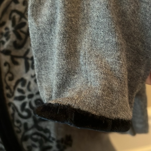 Cabi Gray Zip Up Cardigan Sweater style 720 - Picture 3 of 7